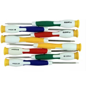 Baku Set Cacciaviti di Precisione 8 Pz Torx T3 T4 T5 T6 T7 a croce piatto Pinze - Foto 1 di 1