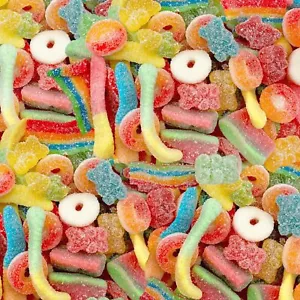 Caramelle gommose assortite Sour Mix, confezione da 2 libbre - Foto 1 di 6