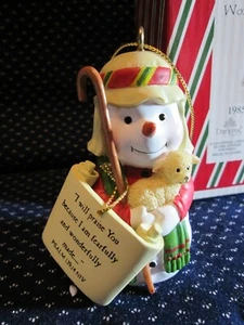 Day Spring Christmas Ornament Wonderfully Made "I Will Praise You..." Shepard - Picture 1 of 10