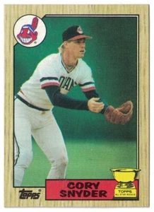 1987 Topps #192 Cory Snyder - Cleveland Indians - Bild 1 von 2