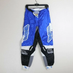 Vintage 80s Sinisalo Motocross Pants Size 30-32" W x 30" L Made in Finland - Picture 1 of 10