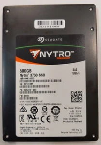 Seagate XS800ME10003 800GB 12Gbps SAS Enterprise eMLC SSD Nytro 3730 10DWPD - #1 - Picture 1 of 5
