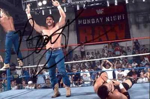 Mint Bart Gunn Signed 4x6 Photo WWF Wrestler Wrestling Smoking Gunns Autograph - Picture 1 of 1