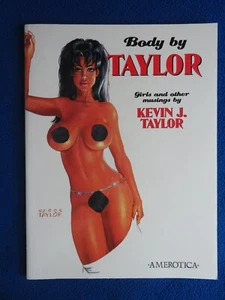 BODY  BY KEVIN TAYLOR  2005  AMEROTICA  OVERSIZED GRAPHIC NOVEL FULL PAGE PINUPS - Picture 1 of 1