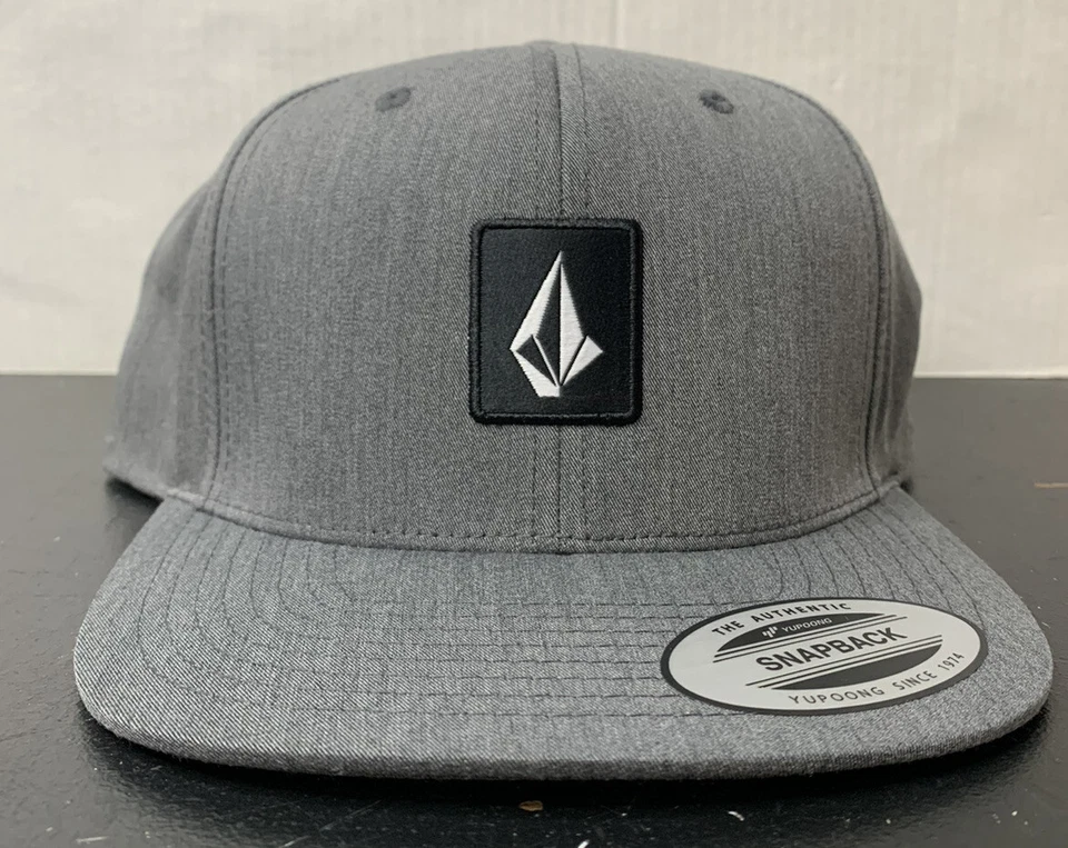 Volcom V-Square Snapback One Size D5502109 Gray