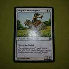 Knight of Meadowgrain x1 Knights vs. Dragons 1x Magic the Gathering MTG
