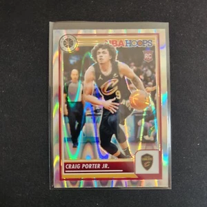 2023-24 Hoops Premium Stock Craig Porter Jr. RC #65 Seismic Prizm Cavaliers L41 - Picture 1 of 2