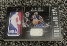 2010-11 Elite Black Box Glen Rice Stephen Jackson Dual NBA Logoman Patch #30/85