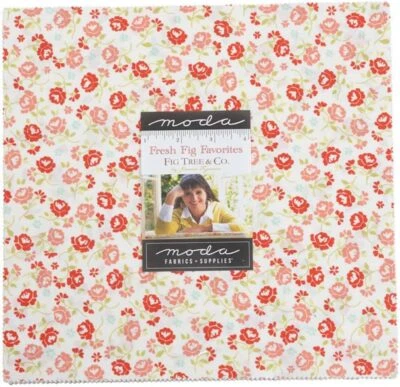 Fresh Fig Favorites  Layer cake  Moda 42-10inch Precut Fabric Quilt Squares - Image 1 of 2