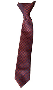 S/M Cat and Jack blue and wine square boy tie - Picture 1 of 4