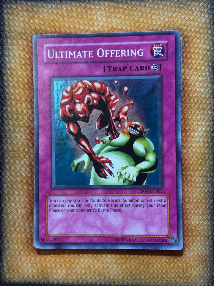 Yugioh Ultimate Offering CP04-EN002 Super Rare LP - Image 1 of 1