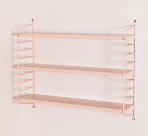 SKLUM Metal Wall Shelf in Blush Pink - Funky Shelves! **NEW**