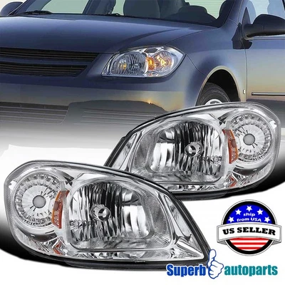 Fits 2005-2010 Chevy Cobalt 2005-2006 Pursuit 2007-2009 Pontiac G5 Headlight Foto 1 de 4