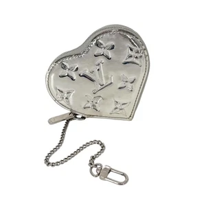 LOUIS VUITTON Corazón Monedero Monograma Espejo - Imagen 1 de 14