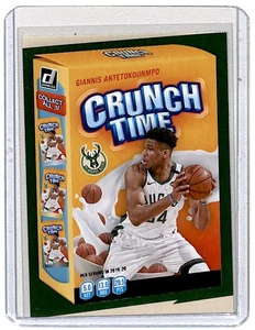 2020-21 Donruss Crunch Time Giannis Antetokounmpo Milwaukee Bucks #18 - Picture 1 of 2