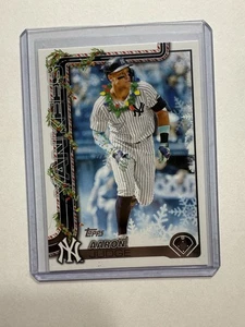 2025 Topps Holiday Aaron Judge #H161 Christmas Light Necklace Short Print (SP) - Bild 1 von 2