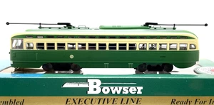HO BOWSER 12558 PCC STREETCAR SAN FRANCISCO F LINE SF MUNI # 1058 GREEN - Picture 1 of 3