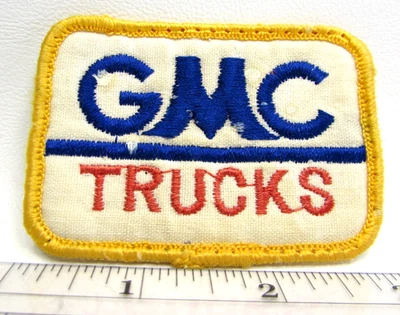 Vintage GMC Trucks 1947 - 1960 Logo Patch Dealer Automotive Mechanic Employee - Image 1 of 3