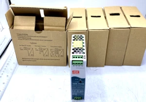 Mean Well Lot of 5 Enclosed Power Supply SDR-75-48 NIB - Picture 1 of 5