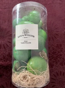 Neu in Verpackung Bee & Willow Limette Vase Füller Wohndeko ~ Kunstfrüchte - Bild 1 von 4