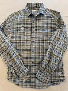 REI Button Down Shirt Mens Small Plaid Outdoor Hiking Long Sleeve Collared - Picture 1 of 5