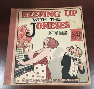 VINTAGE 1921 KEEPING UP WITH THE JONES COMIC by POP HOLLAND,2nd SERIES,PRE-OWNED - Imagen 1 de 19