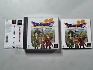 Dragon Quest VII 7 CIB SONY PS1 PS PlayStation 1 Japan Import P3376 US Seller - Picture 1 of 5