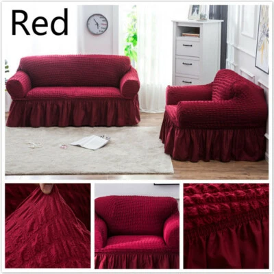 Capa protetora elástica elástica elástica para sofá pipoca - Imagem 1 de 4