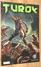 Turok very rare double sided Poster 59x42cm