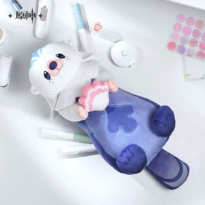 Estuche de lápices oficial para muñecas de peluche Genshin Impact Neuvillette Sea Otter - Imagen 1 de 4