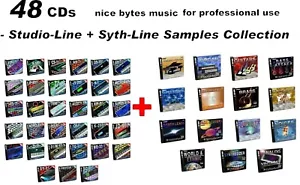 48 CDs formato WAVE muestra biblioteca CDs para uso profesional - Imagen 1 de 10