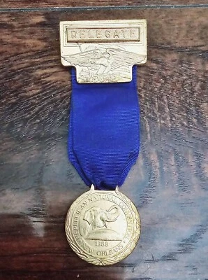 Insignia completa de delegado de la Convención Nacional Republicana 1988 - Nueva Orleans - Imagen 1 de 4