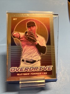 Gleyber Torres YANKEES 2021 Chronicles Overdrive (silver Parallel)(NM) #6