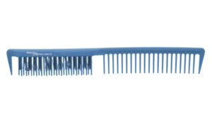 Hercules Sägemann C10 Blue Teasing Comb with Natural Bristles 9" - Picture 1 of 1