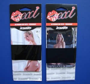 Sexy Woman Car Air Fresheners Beautiful Girl HOT Pin-up Models SEALED NOS - Picture 1 of 3