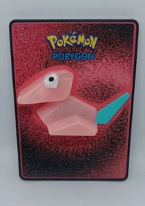 RARE Vintage Porygon 3D BURGER KING CARD from Pokemon: The Movie 2000 - Picture 1 of 4