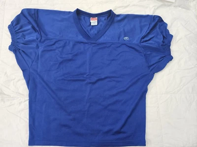 Rawlings Football Practice Jersey Adult Men's  XL Black Mesh Blank Polyester - Image 1 of 4