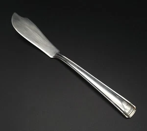 Coltello burro Westmorland John & Priscilla argento sterling piatto maestro 36 g usato - Foto 1 di 5
