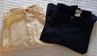 Women's Size 34W Bermuda Shorts 100% Cotton Pockets Zipper NWT St Johns Bay - Image 1 of 4