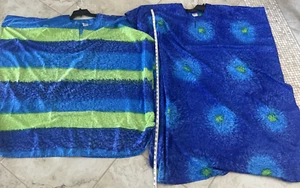 Rima One Size Fits all Floral Sheer Collar Sleeveless Beach Swim Cover - 2 Lot - Picture 1 of 4