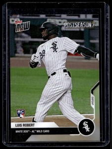 2020 Topps Now Postseason - Chicago White Sox Luis Robert Rookie N1 Chicago