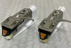 Technics Headshell Silver Pair with Overhang Gauge SFPCC31006K Genuine Parts - Picture 1 of 21