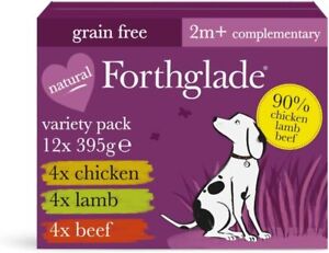 Forthglade Complementary Natural Wet Dog Food - Grain Free & Vegetables Just Va