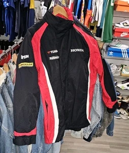 Vintage Honda Racing Motorcycle Jacket Size M-Medium V.G.C. Made in England - Picture 1 of 6