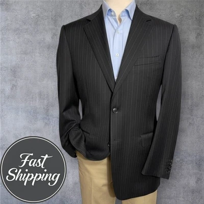 Blazer de lana CANALI Hecho en Italia para hombre 42L EE. UU. Abrigo deportivo Chaqueta de 2 botones Foto 1 de 4