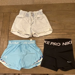 Lot of 3 Girls Youth Size Medium/Large Shorts - Picture 1 of 7