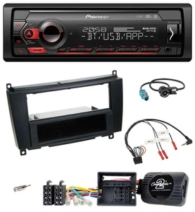 Pioneer Lenkrad USB DAB Bluetooth Autoradio für Mercedes CLK C209 A209 2004-2010 - Bild 1 von 9
