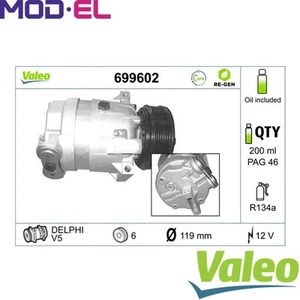 COMPRESSOR AIR CONDITIONING 699602 FOR OPEL VECTRA/B/Hatchback ASTRA FRONTERA - Picture 1 of 7