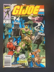 G.I. JOE : A REAL AMERICAN HERO #97 1990 Marvel Newsstand Andy Kubert Cover - Picture 1 of 2