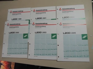 1999-2005 Ergänzungs Schaltpläne Werkstatthandbuch Mitsubishi L200 - Bild 1 von 6